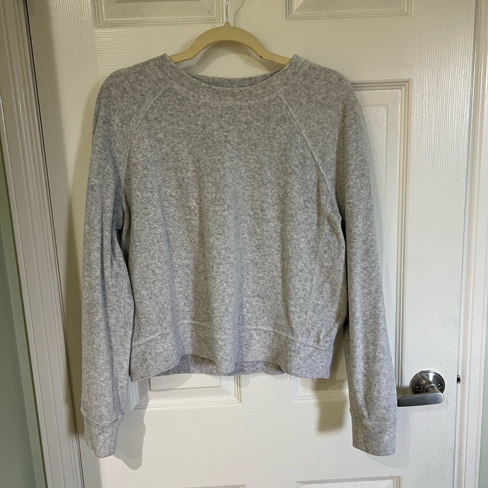 Lululemon velour crewneck